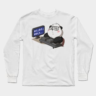 Coder Panda Long Sleeve T-Shirt